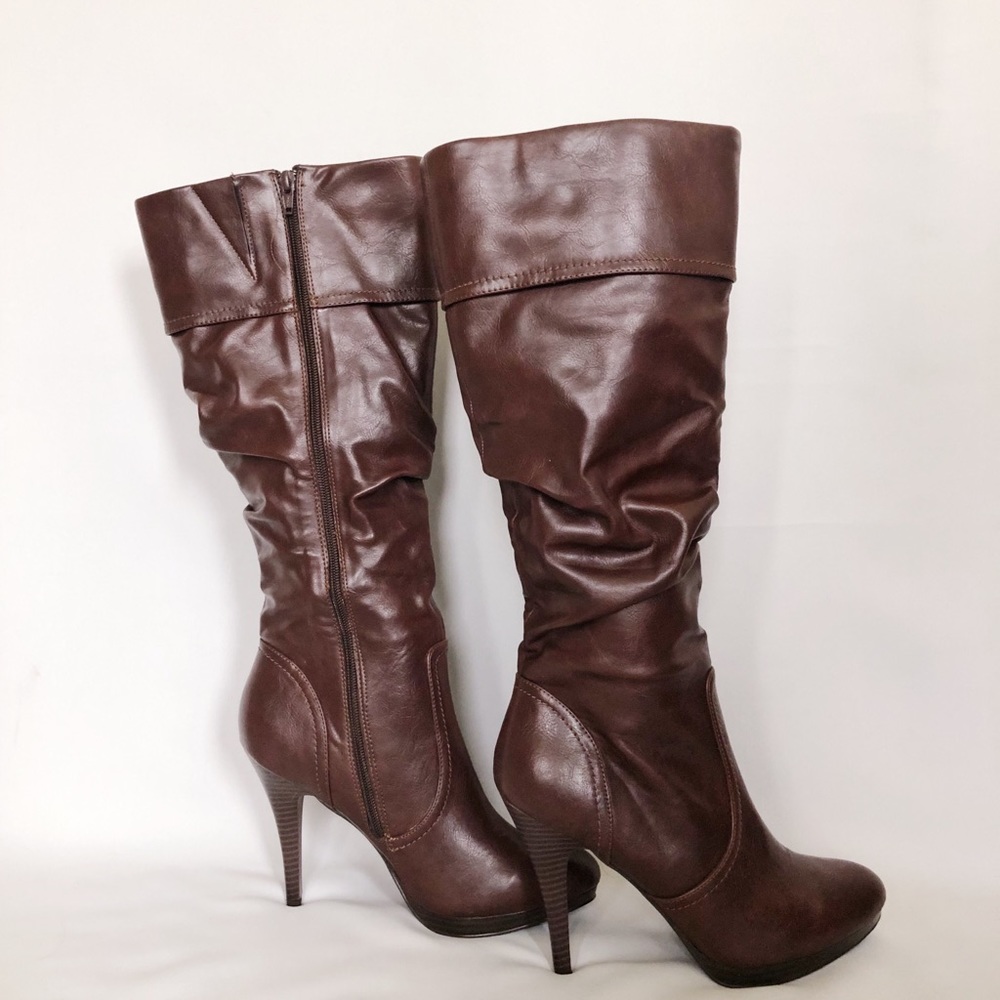 Brown Leather Boots